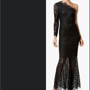 Black Lace Fame & Partners Dress